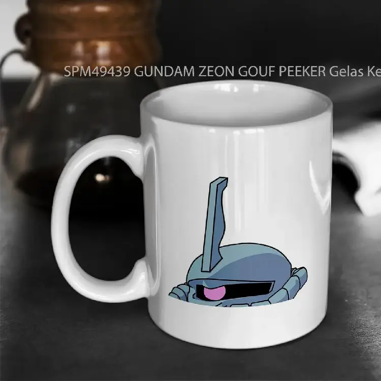 SPM49439 GUNDAM ZEON GOUF PEEKER Gelas Keramik Supermug