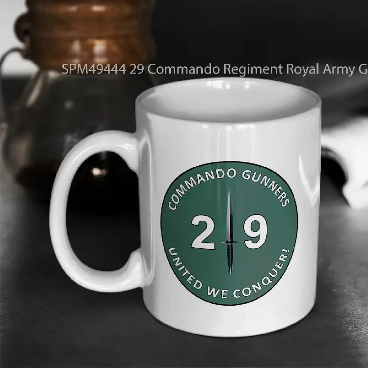 SPM49444 29 Commando Regiment Royal Army Gelas Keramik Supermug