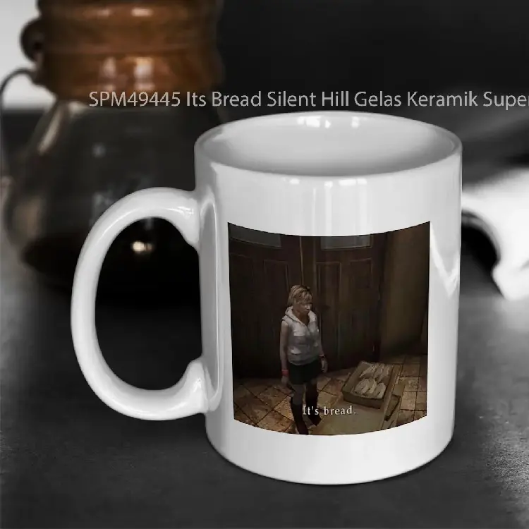 SPM49445 Its Bread Silent Hill Gelas Keramik Supermug