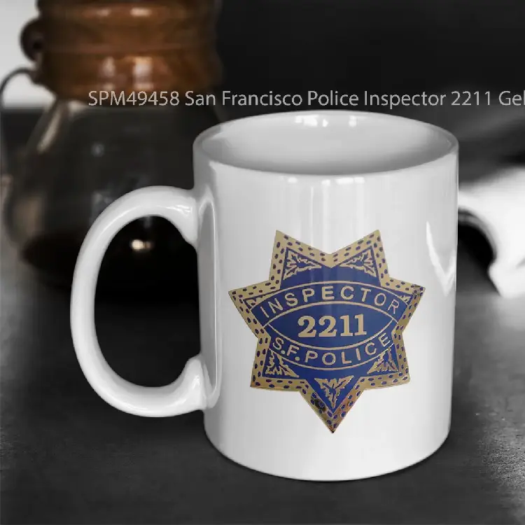 SPM49458 San Francisco Police Inspector 2211 Gelas Keramik Supermug