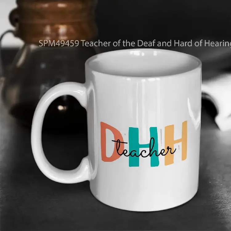 SPM49459 Teacher of the Deaf and Hard of Hearing Gelas Keramik Supermug