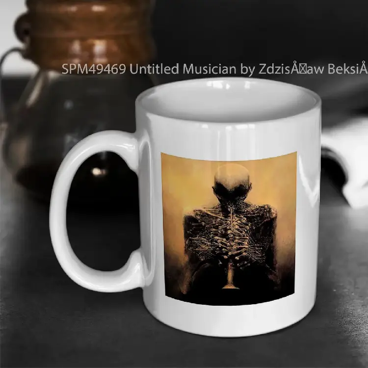 SPM49469 Untitled Musician by Zdzis%C3%85%C2%82aw Beksi%C3%85%C2%84ski Gelas Keramik Supermug