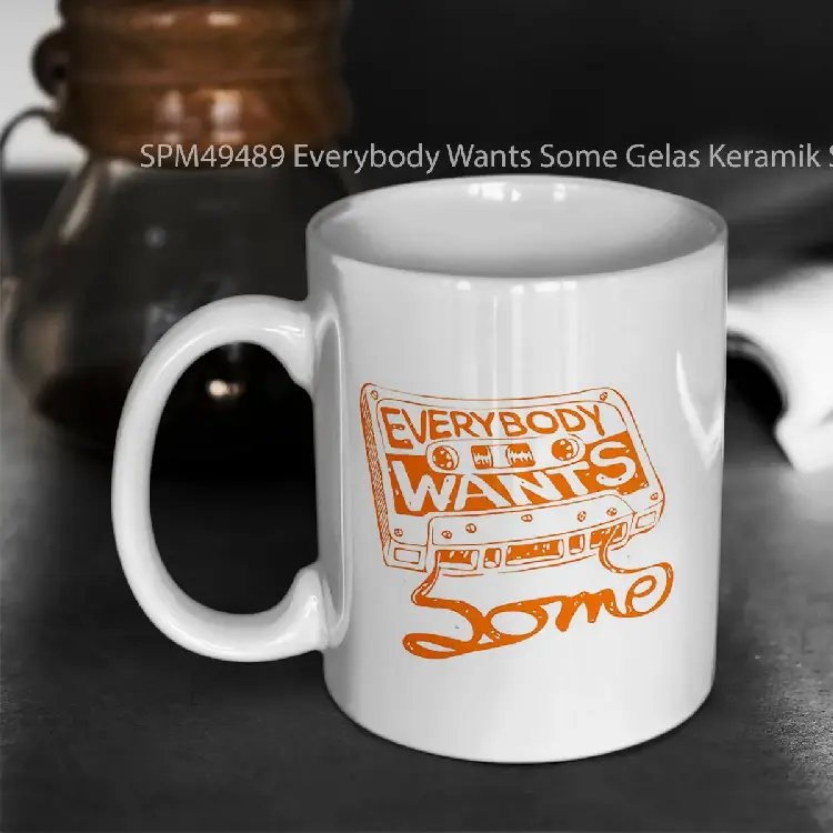 SPM49489 Everybody Wants Some Gelas Keramik Supermug