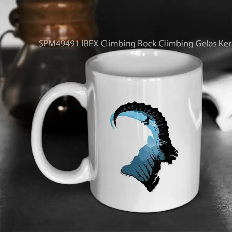 SPM49491 IBEX Climbing Rock Climbing Gelas Keramik Supermug