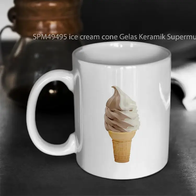 SPM49495 ice cream cone Gelas Keramik Supermug