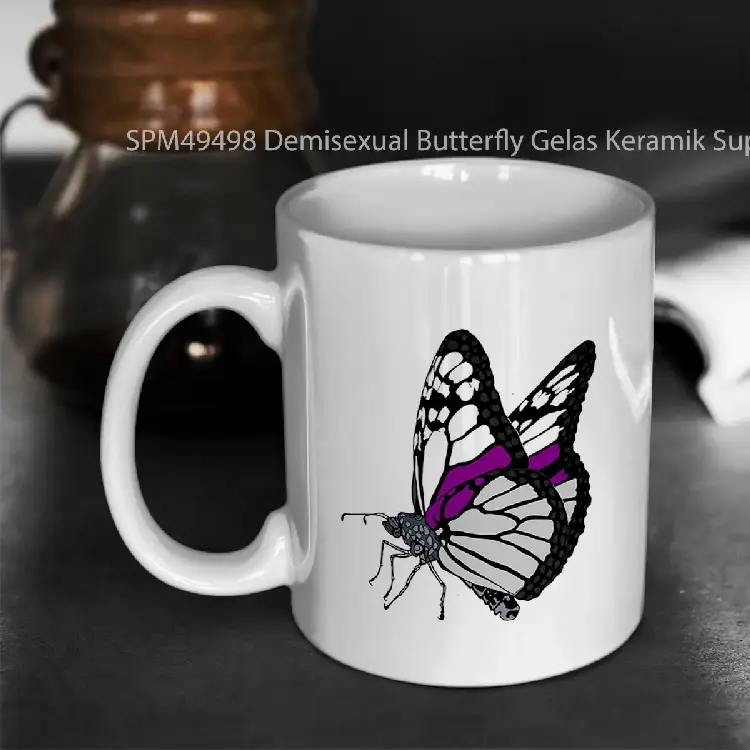 SPM49498 Demisexual Butterfly Gelas Keramik Supermug