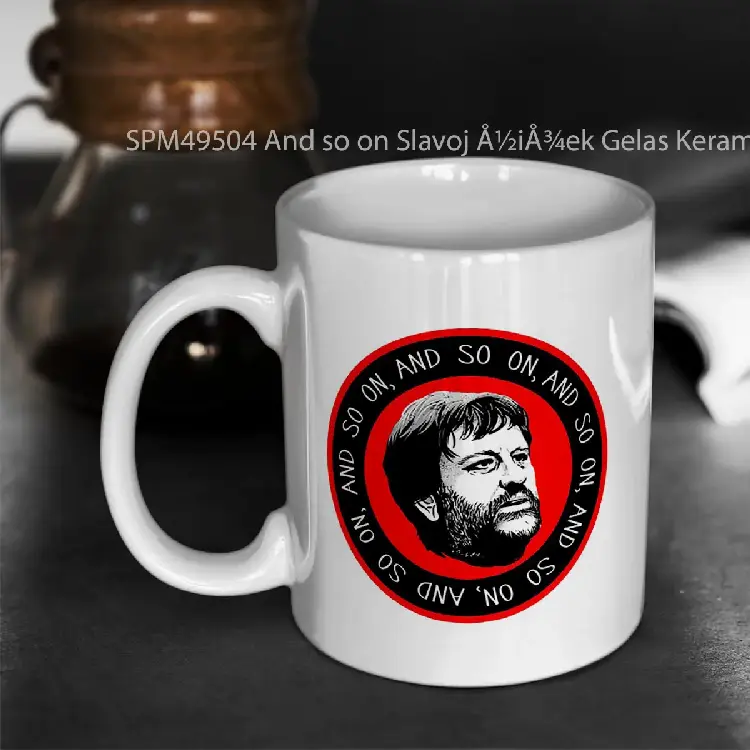 SPM49504 And so on Slavoj %C3%85%C2%BDi%C3%85%C2%BEek Gelas Keramik Supermug