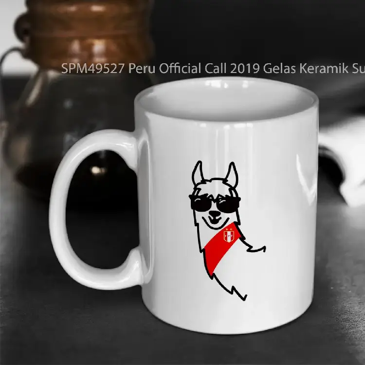 SPM49527 Peru Official Call 2019 Gelas Keramik Supermug