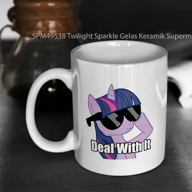 SPM49538 Twilight Sparkle Gelas Keramik Supermug
