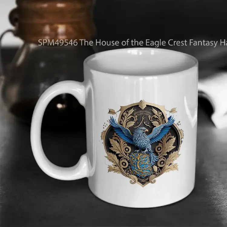SPM49546 The House of the Eagle Crest Fantasy Harry Gelas Keramik Supermug