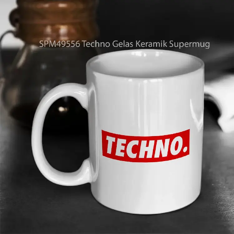 SPM49556 Techno Gelas Keramik Supermug