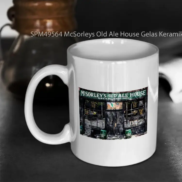 SPM49564 McSorleys Old Ale House Gelas Keramik Supermug