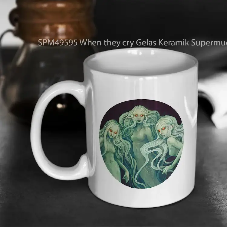 SPM49595 When they cry Gelas Keramik Supermug
