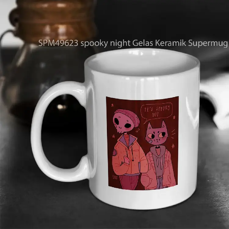 SPM49623 spooky night Gelas Keramik Supermug