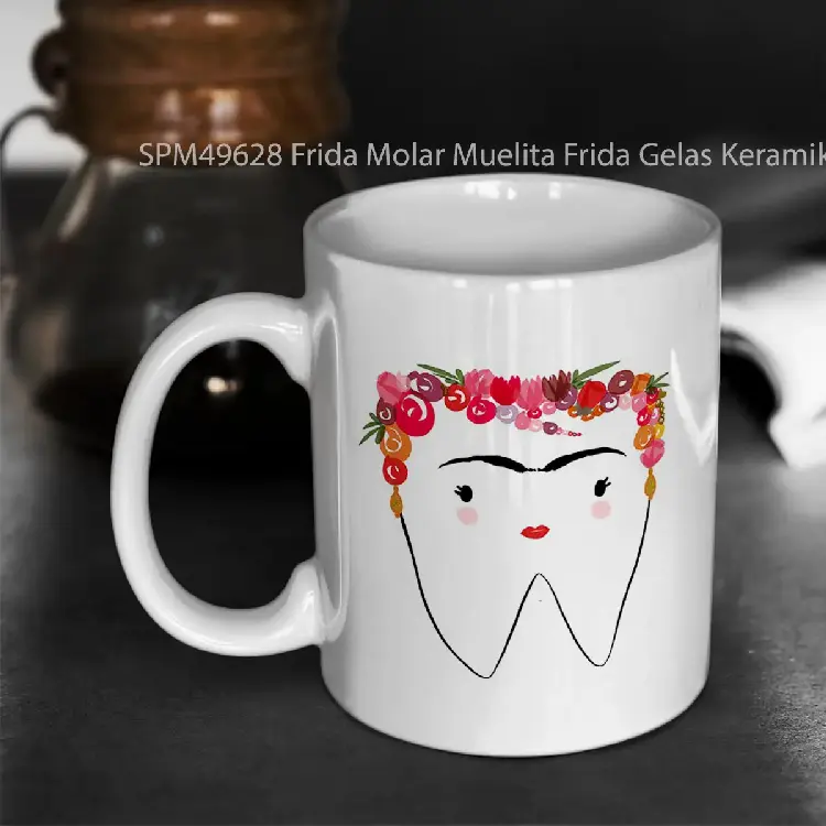 SPM49628 Frida Molar Muelita Frida Gelas Keramik Supermug