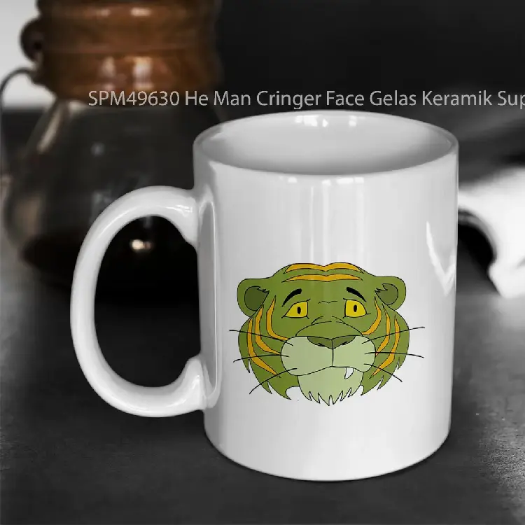 SPM49630 He Man Cringer Face Gelas Keramik Supermug