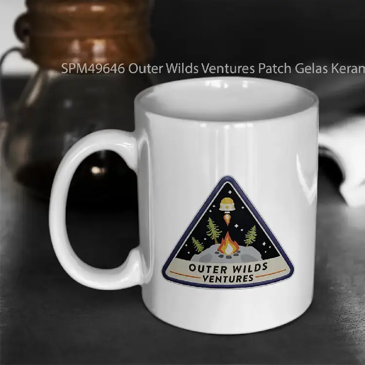 SPM49646 Outer Wilds Ventures Patch Gelas Keramik Supermug