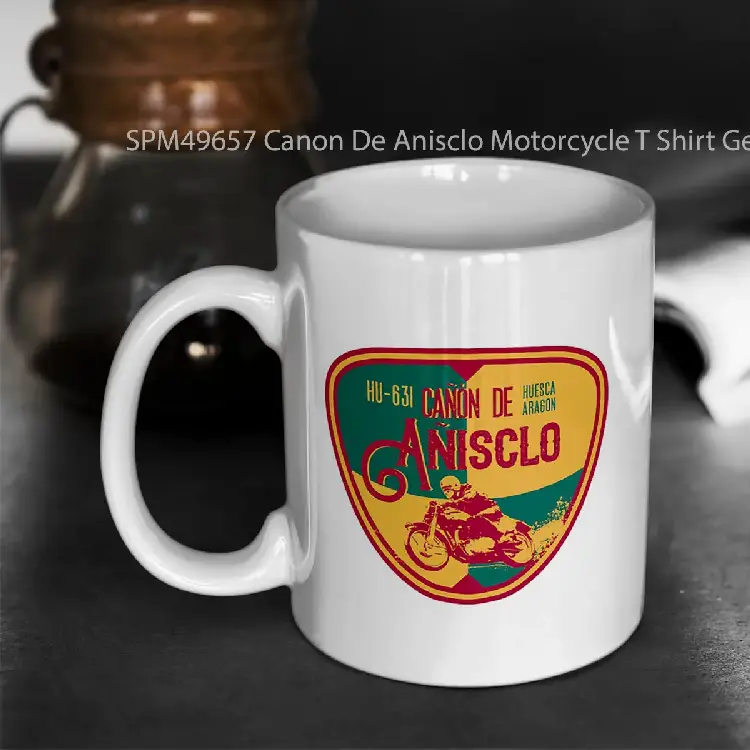 SPM49657 Canon De Anisclo Motorcycle T Shirt Gelas Keramik Supermug