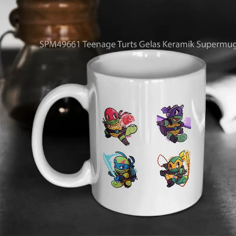 SPM49661 Teenage Turts Gelas Keramik Supermug