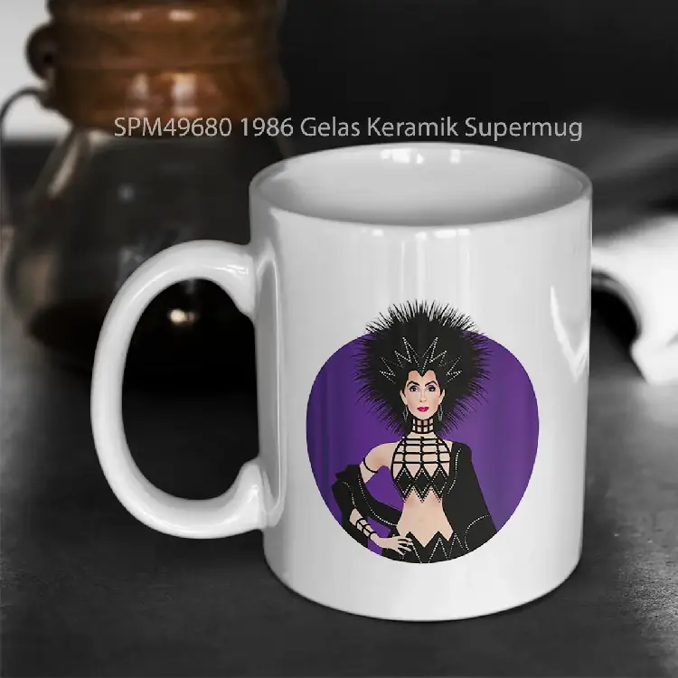 SPM49680 1986 Gelas Keramik Supermug