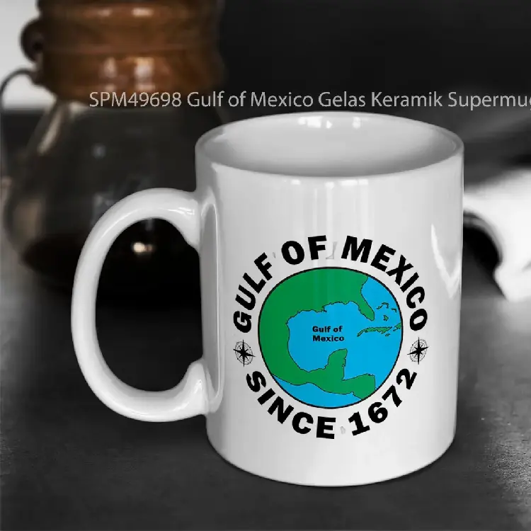 SPM49698 Gulf of Mexico Gelas Keramik Supermug