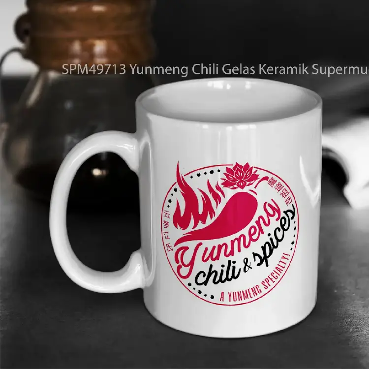 SPM49713 Yunmeng Chili Gelas Keramik Supermug