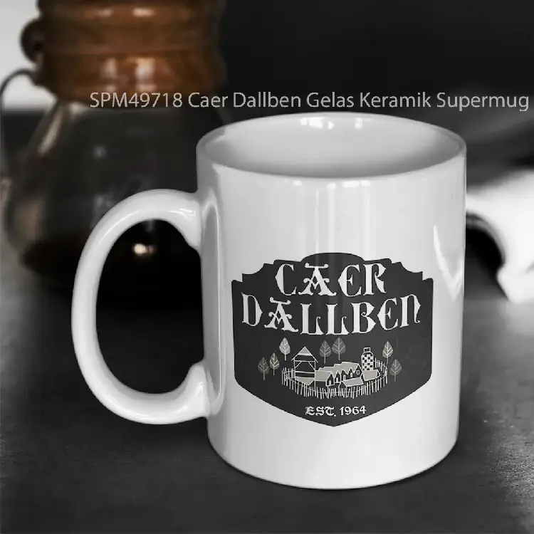 SPM49718 Caer Dallben Gelas Keramik Supermug