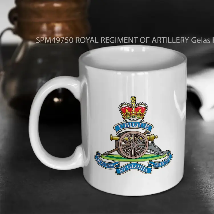 SPM49750 ROYAL REGIMENT OF ARTILLERY Gelas Keramik Supermug