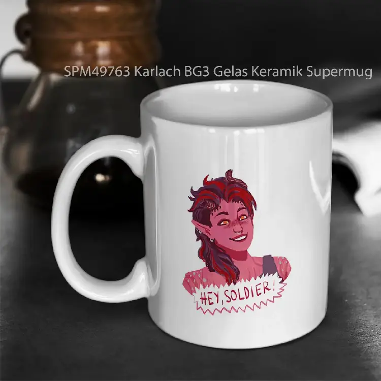 SPM49763 Karlach BG3 Gelas Keramik Supermug