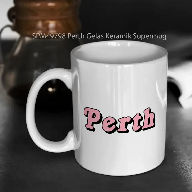 SPM49798 Perth Gelas Keramik Supermug