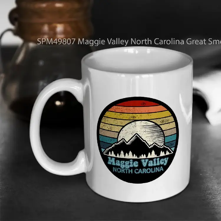 SPM49807 Maggie Valley North Carolina Great Smoky Mountains Gelas Keramik Supermug