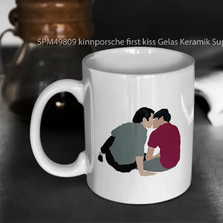 SPM49809 kinnporsche first kiss Gelas Keramik Supermug