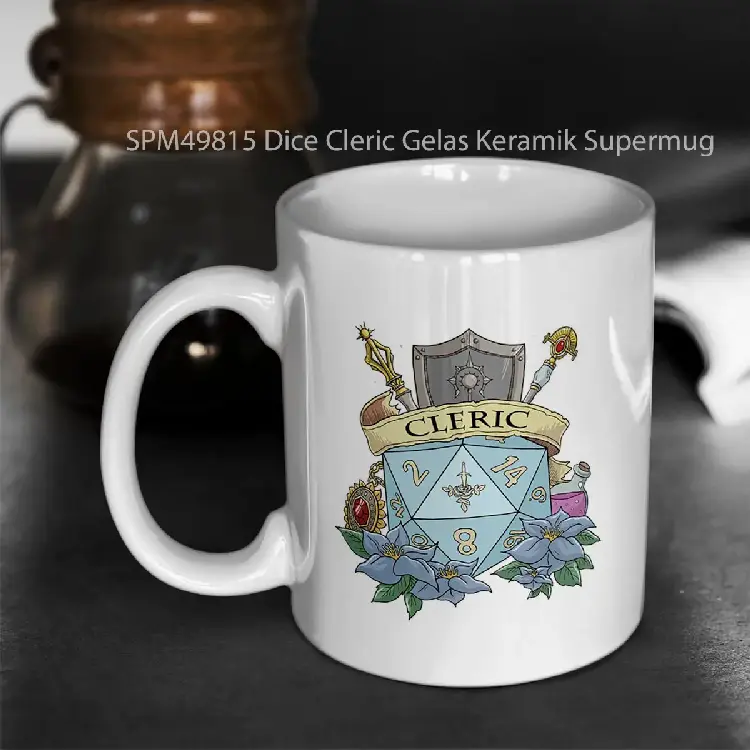 SPM49815 Dice Cleric Gelas Keramik Supermug