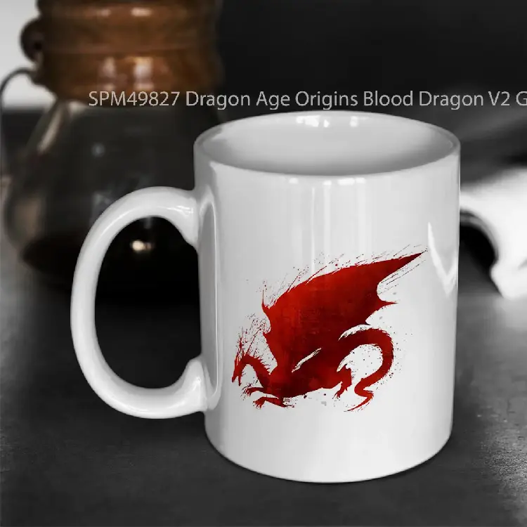 SPM49827 Dragon Age Origins Blood Dragon V2 Gelas Keramik Supermug
