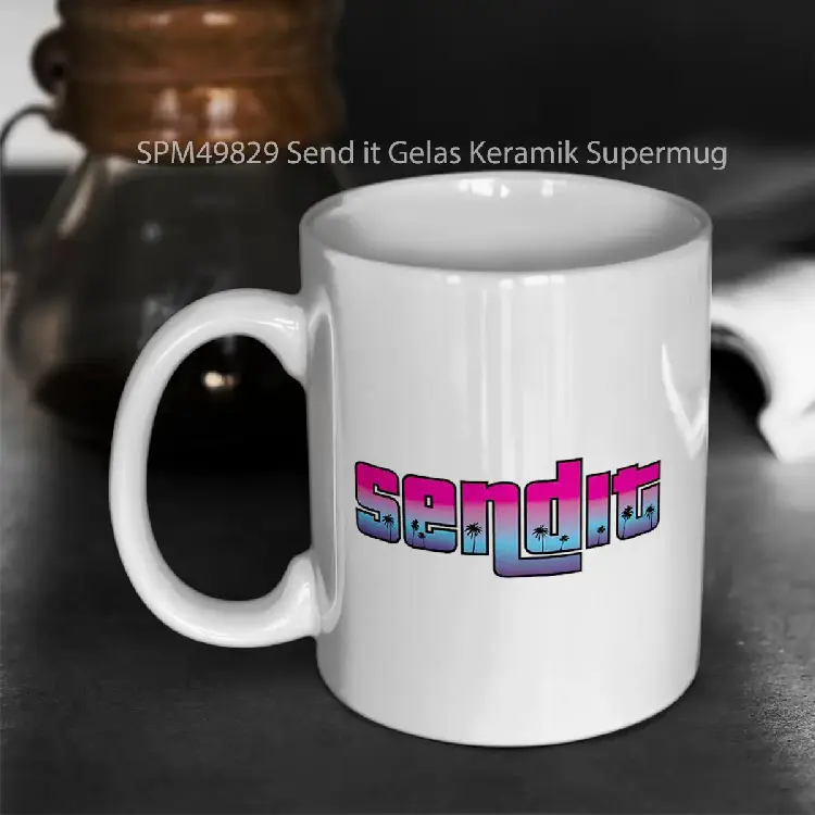 SPM49829 Send it Gelas Keramik Supermug