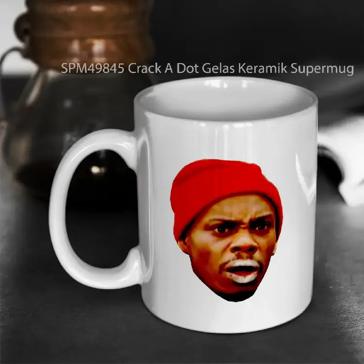 SPM49845 Crack A Dot Gelas Keramik Supermug