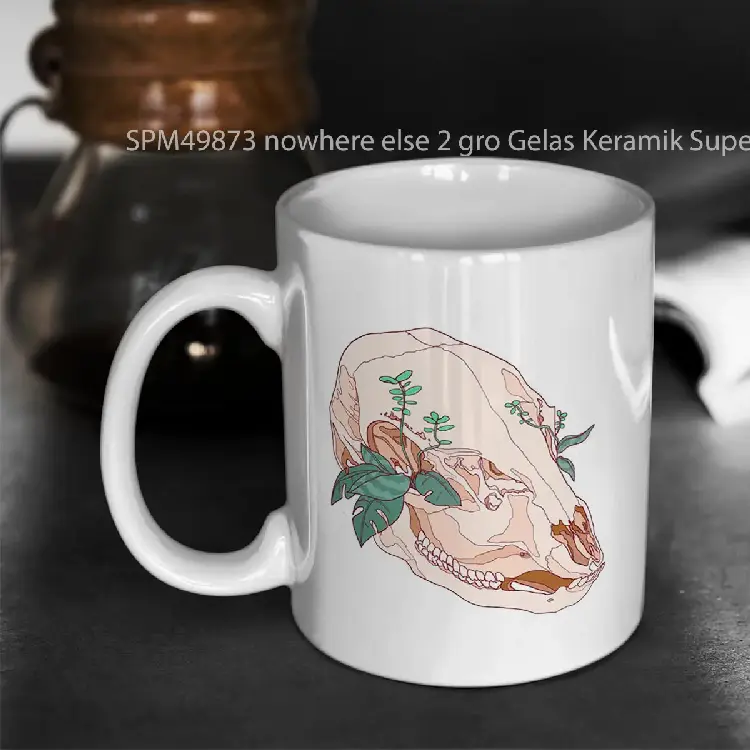 SPM49873 nowhere else 2 gro Gelas Keramik Supermug