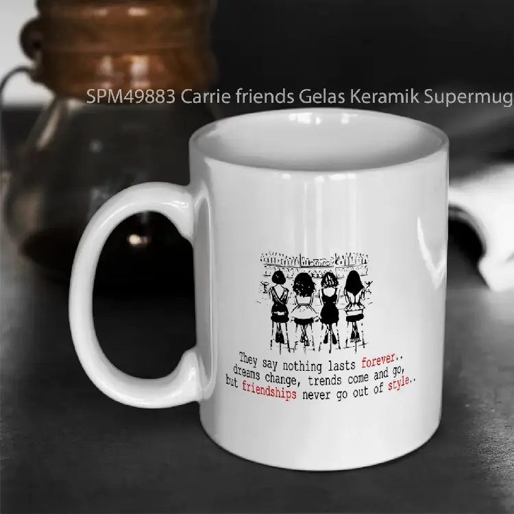 SPM49883 Carrie friends Gelas Keramik Supermug