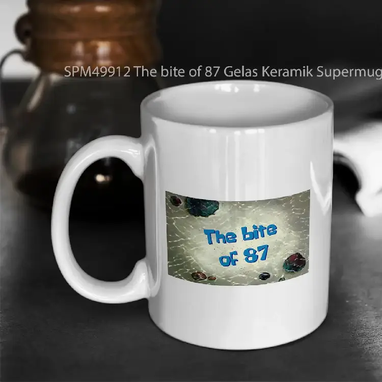 SPM49912 The bite of 87 Gelas Keramik Supermug