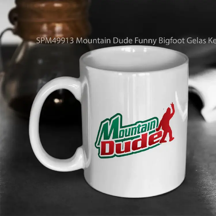 SPM49913 Mountain Dude Funny Bigfoot Gelas Keramik Supermug