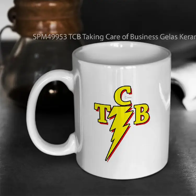 SPM49953 TCB Taking Care of Business Gelas Keramik Supermug