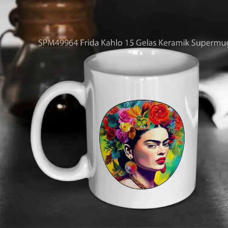 SPM49964 Frida Kahlo 15 Gelas Keramik Supermug