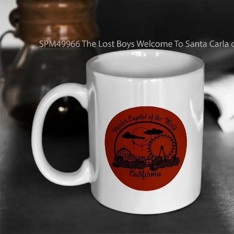 SPM49966 The Lost Boys Welcome To Santa Carla on Red Gelas Keramik Supermug