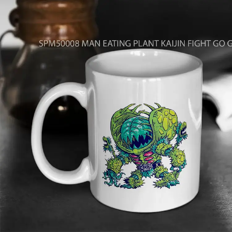 SPM50008 MAN EATING PLANT KAIJIN FIGHT GO Gelas Keramik Supermug