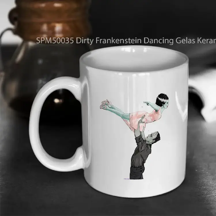 SPM50035 Dirty Frankenstein Dancing Gelas Keramik Supermug