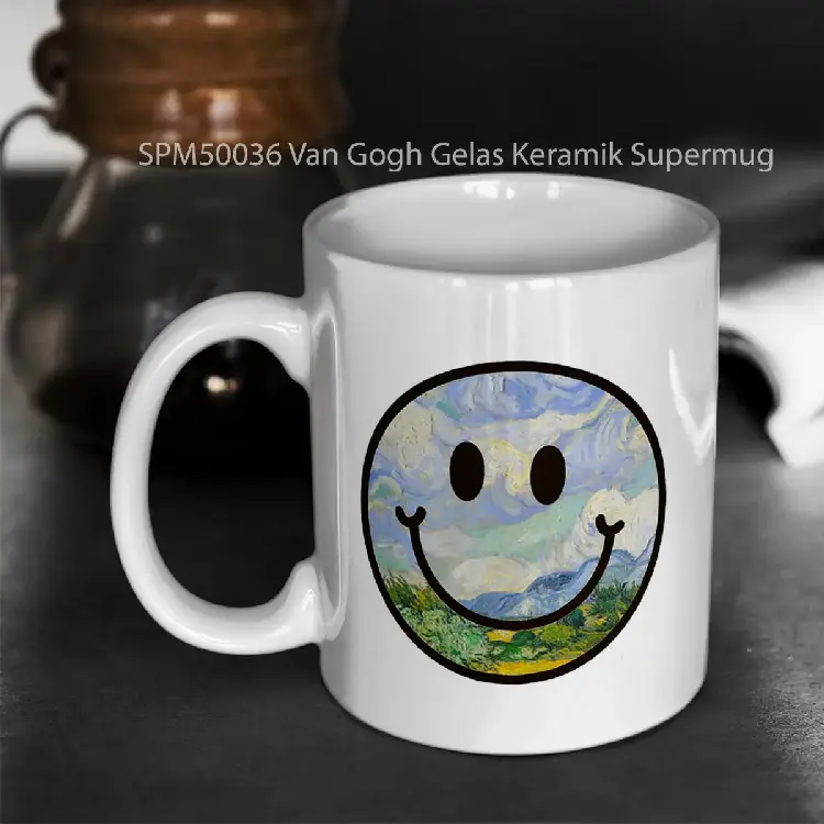 SPM50036 Van Gogh Gelas Keramik Supermug