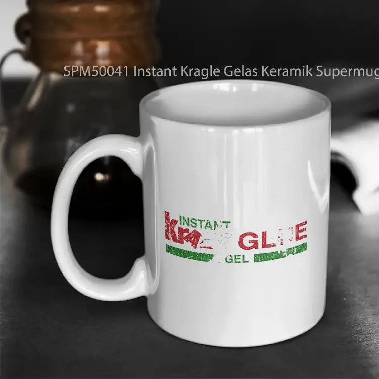 SPM50041 Instant Kragle Gelas Keramik Supermug