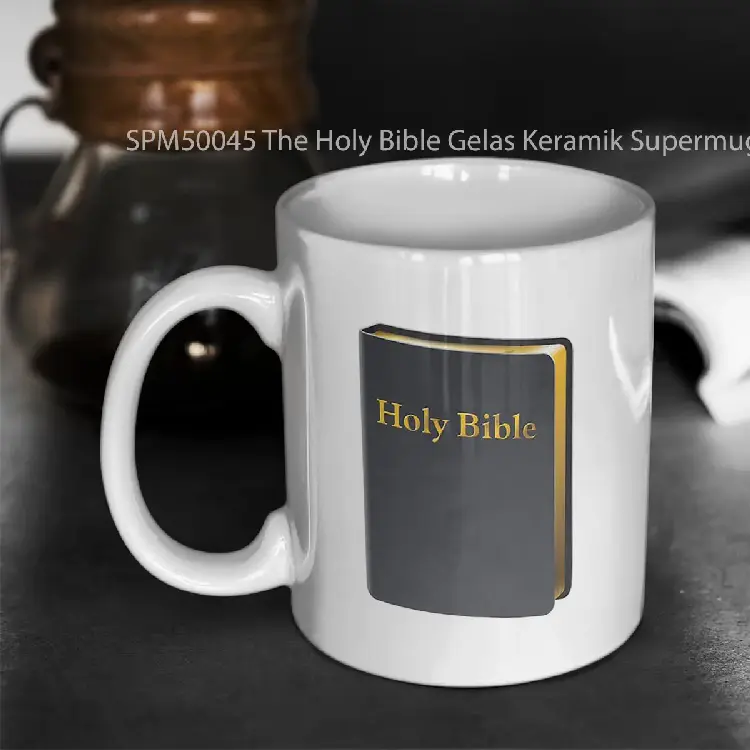SPM50045 The Holy Bible Gelas Keramik Supermug