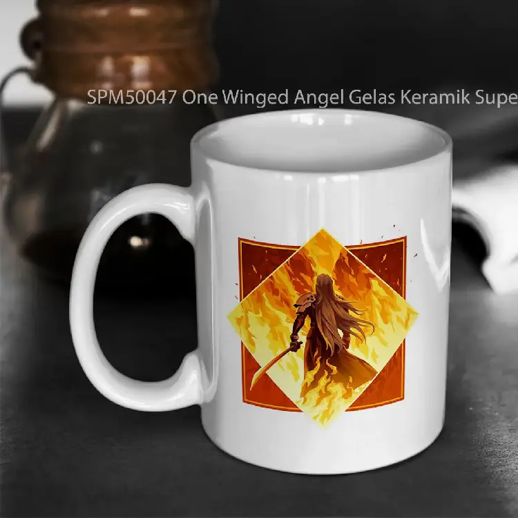 SPM50047 One Winged Angel Gelas Keramik Supermug