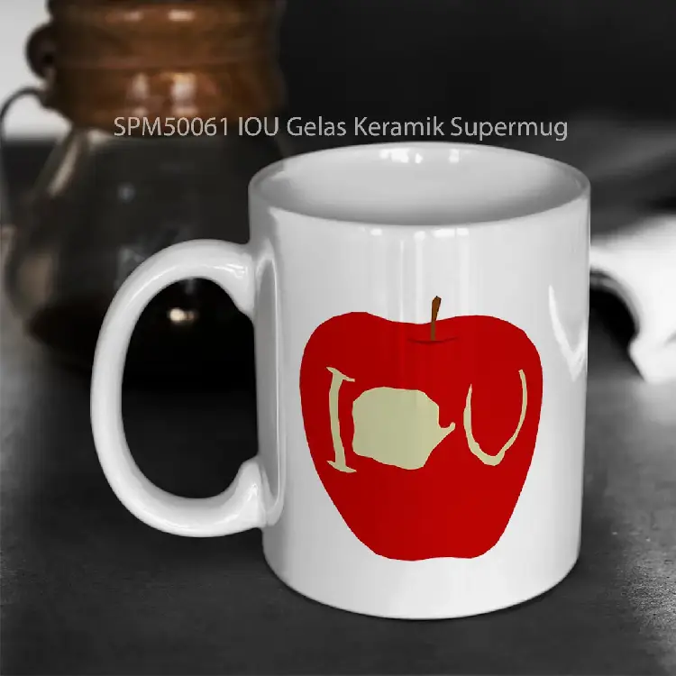 SPM50061 IOU Gelas Keramik Supermug